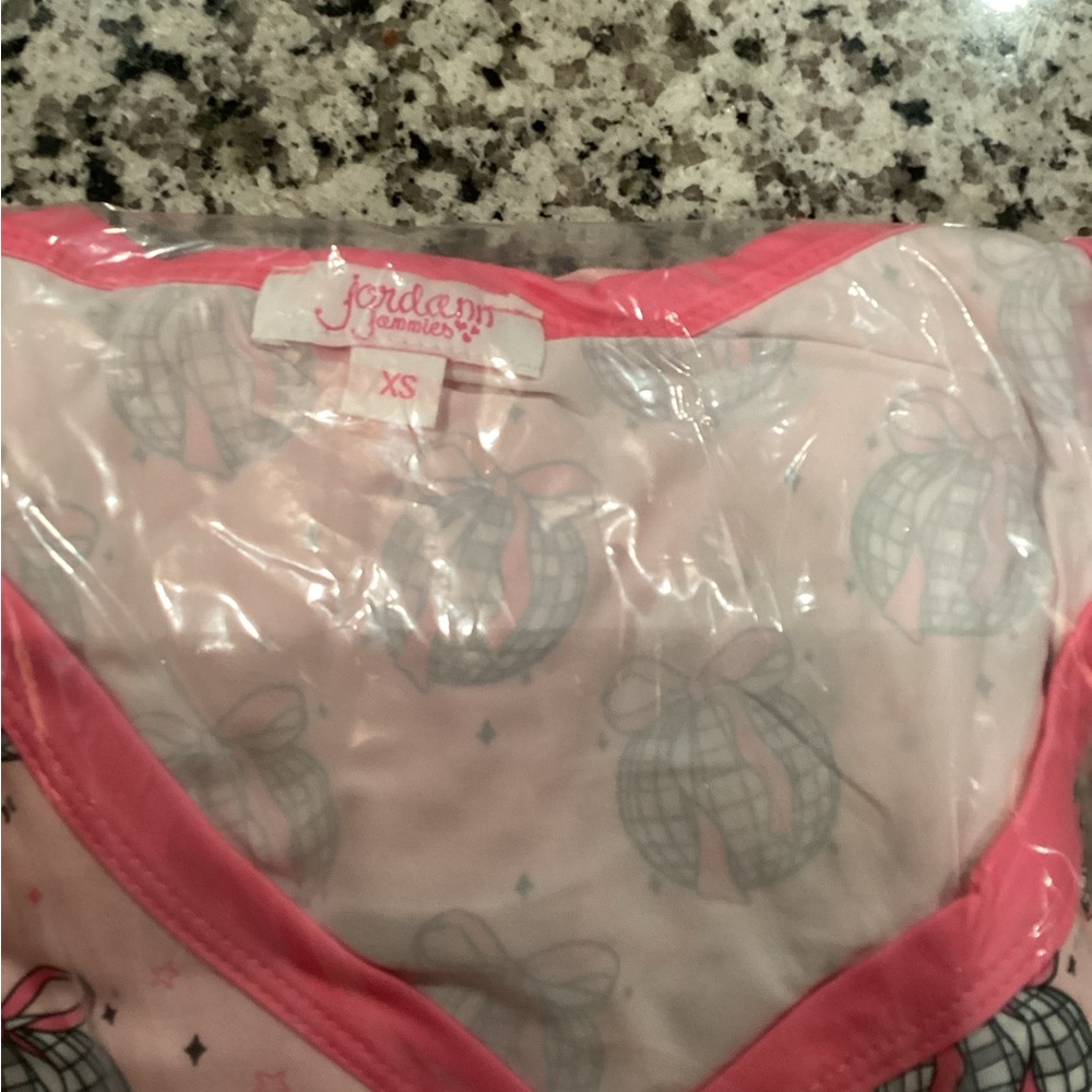Jordann Jammies -Pink Disco Ball Pajamas- RARE & BRAND NEW XS - Sunshine Sisters - Picture 3 of 5